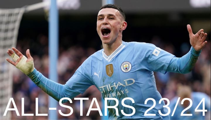 EPL 23/24 TEAM OF THE SEASON